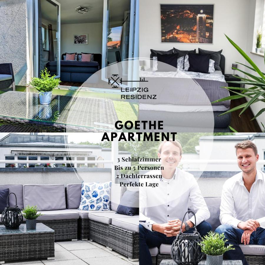 Leipzig Residenz Goethe Apartment Mit 2 Dachterrassen Εξωτερικό φωτογραφία